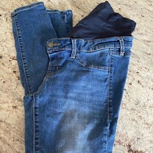 Maternity super skinny full panel jeans size 8